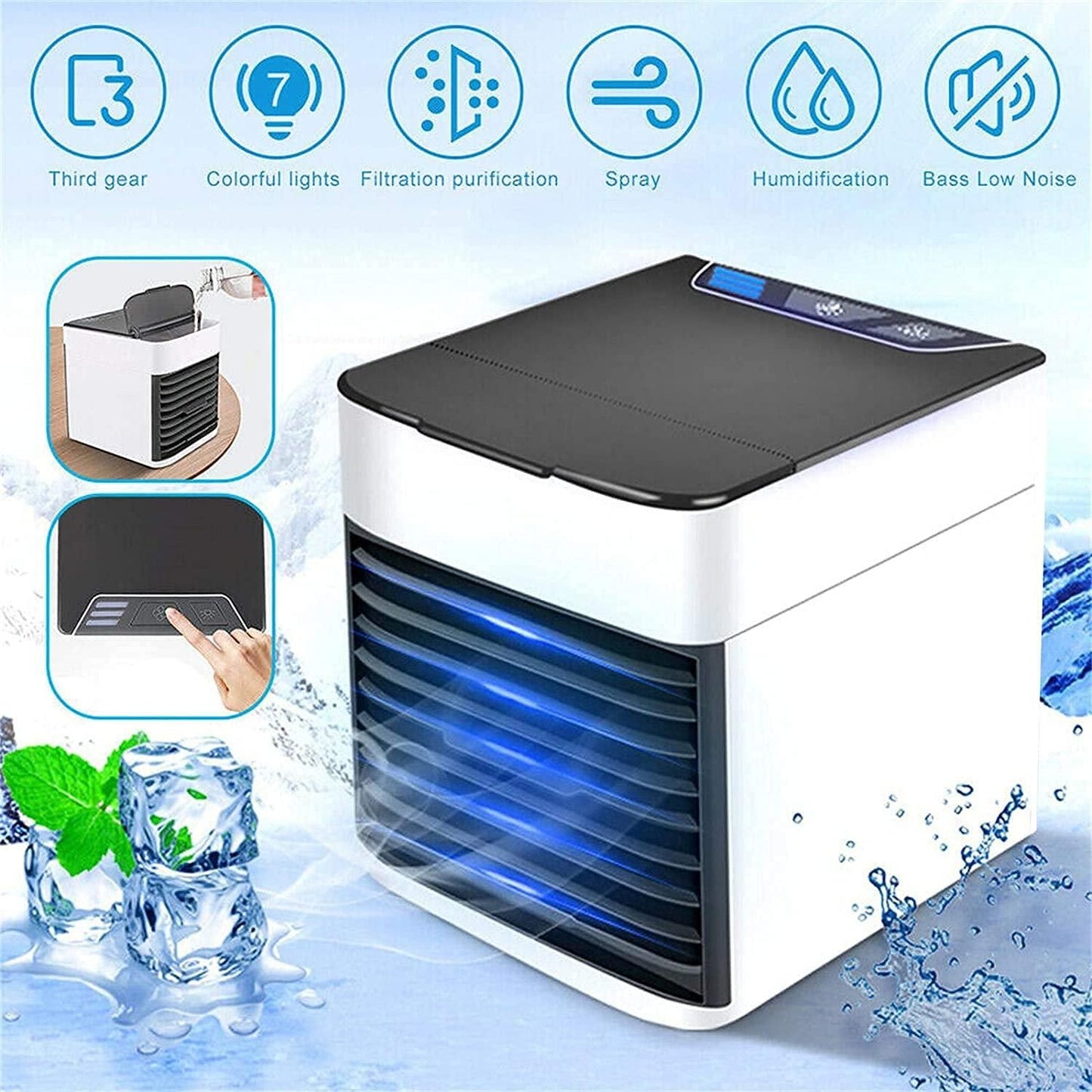 Humidifier Purifier Mini Cooler🔥